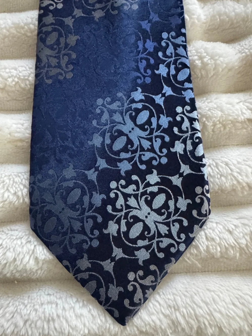 Men’s Silk Tie Set (4) - Blue and Gray